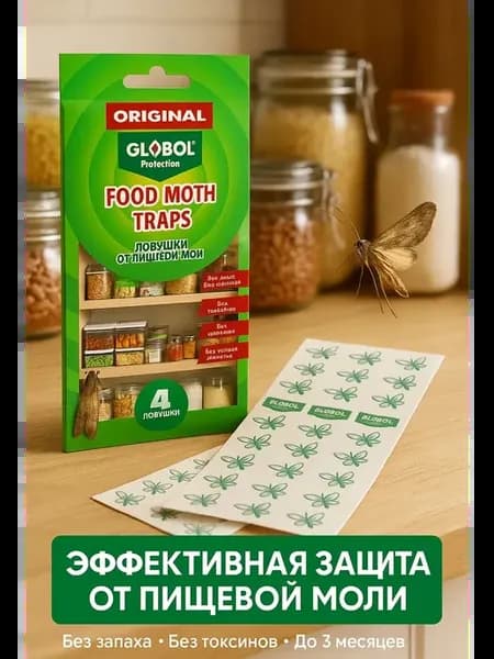 Ловушки для защиты от пищевой моли