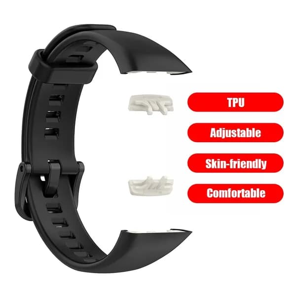 Ремешок для Huawei Band 6, TPU, универсальный