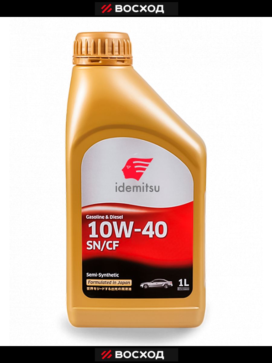 IDEMITSU 10W-40 Масло моторное, Полусинтетическое, 1 л
