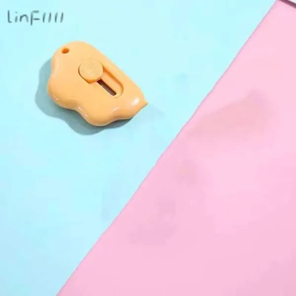 1 шт. Mini Pocket Cloud Art многофункциональный нож для резки бумаги, упаковки, сменным лезвием, канцелярский инструмен