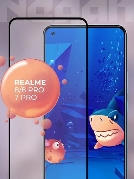 Защитное стекло для Realme 8 / 8 Pro / 7 Pro