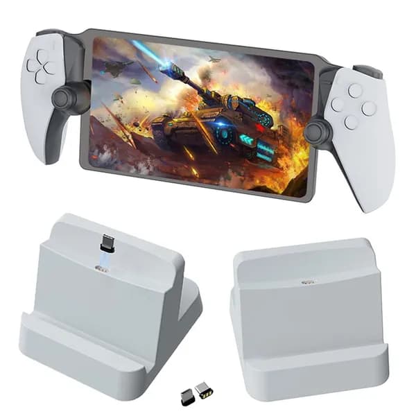 Зарядная станция для PS5 Portal в белом цвете