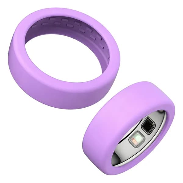 Чехол для кольца Oura Ring 5 из силикона, фиолетовый, размер S