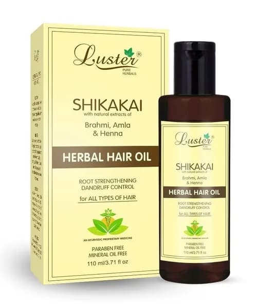 LUSTER Shikakai Herbal Hair Oil Масло для волос Шикакай