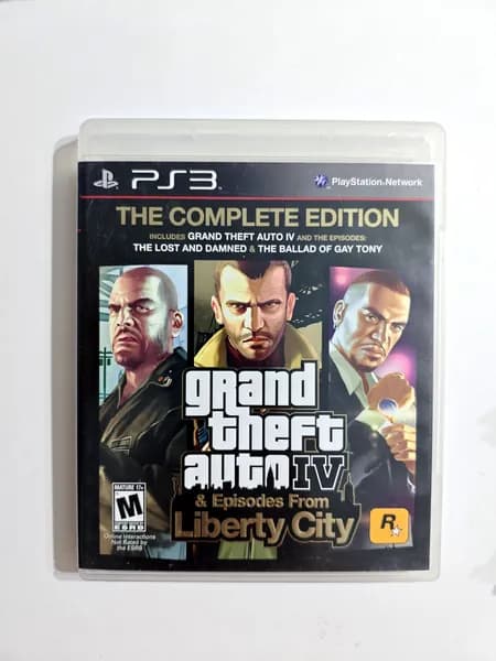Диск GTA 4 & Episodes PS3. Товар уцененный