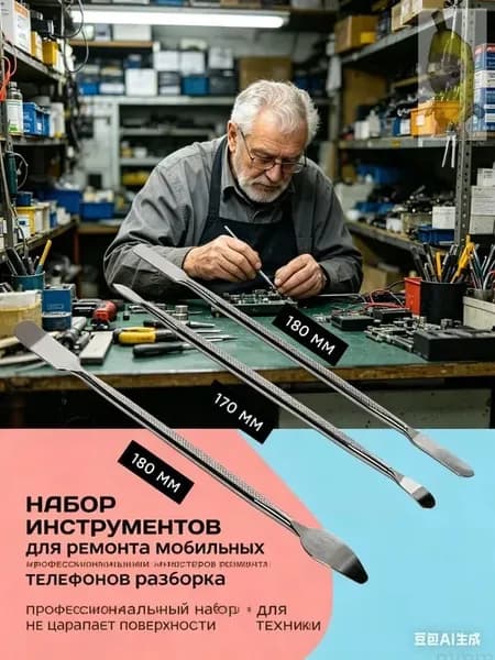 Набор шпателей из нержавеющей стали 3 шт, медицинский лопатка-стек, инструмент для ремонта и лепки для моделирования для глины