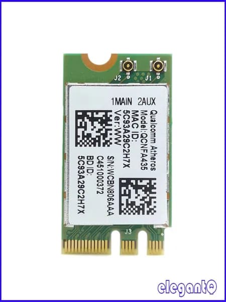 Карта беспроводного адаптера совместим с Qualcomm Atheros QCA9377 QCNFA435 802.11AC 2.4G / 5G NGFF WIFI CARD Bluetooth 4.1