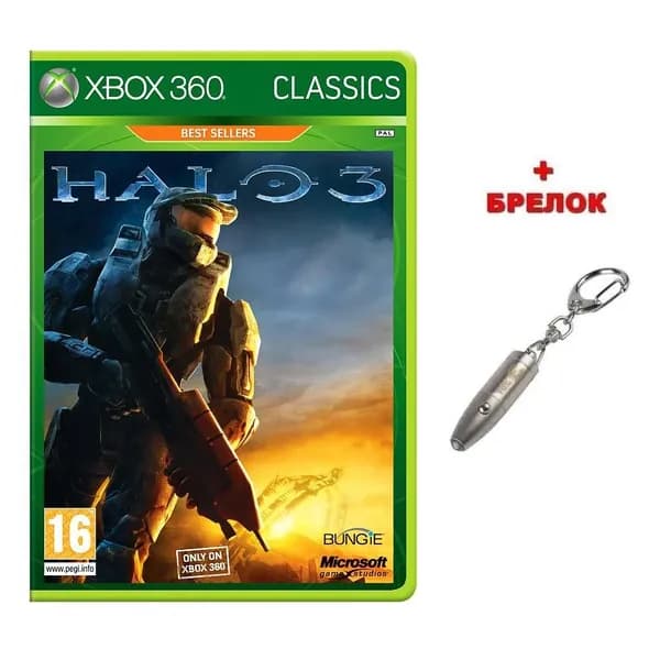 Игра HALO 3 (XBOX 360/XBOX One/XBOX Series X, Английская версия) Classics
