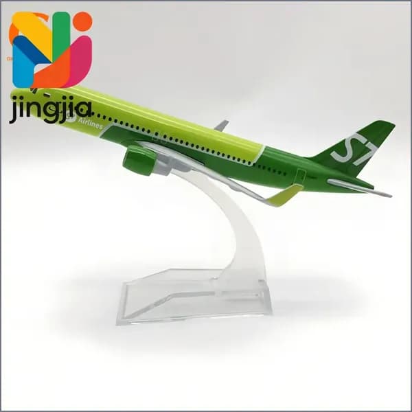 Металлическая Модель Самолета Аэробус 320, S7 Airlines А320