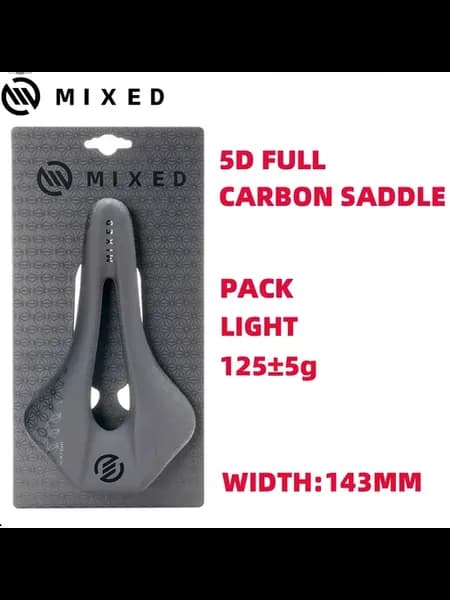 Велосипедное седло MIXED 5D, 143mm