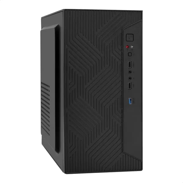 ExeGate EX298001RUS Компьютерный корпус Minitower BAA-303U-AAA450 (mATX, БП AAA450 с вент. 8см, 2*USB+1*USB3.0, HD Audio, черный)