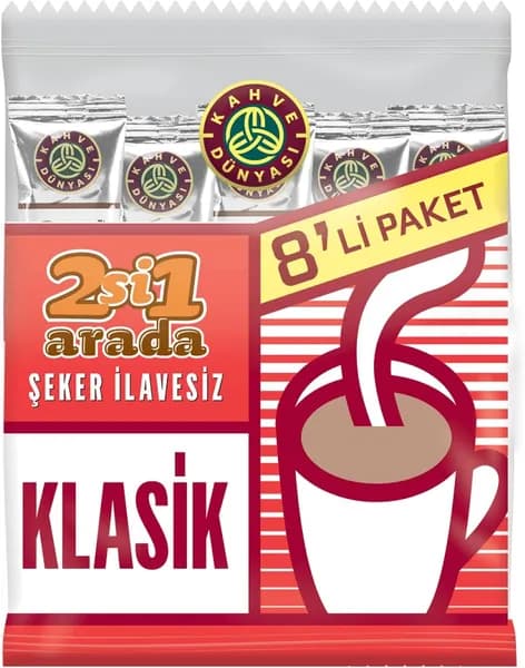 Kahve Dunyasi Кофе растворимый Порошковый 96г. 8шт.