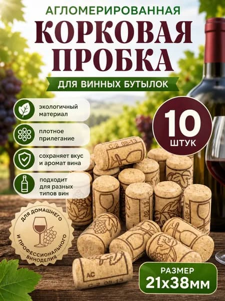 Пробка 10 шт.