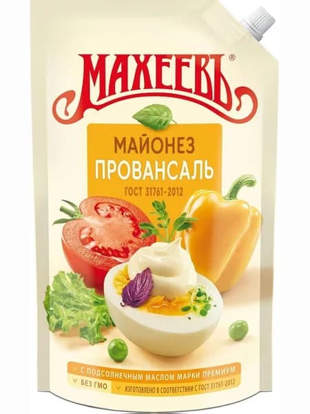 Махеевъ Майонез Провансаль ГОСТ, 770г