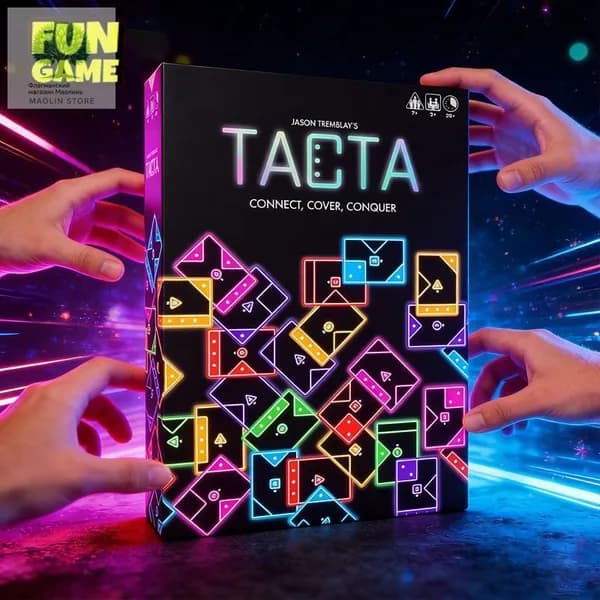 Картовая игра TACTA: Идеальная семейная и вечеринковая стратегическая игра