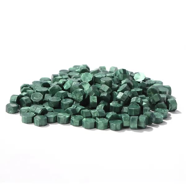 Воск для печатей Pine Green, восьмиугольный, 200 шт.