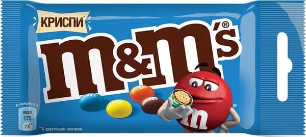 Драже M&M'S Криспи, 36г