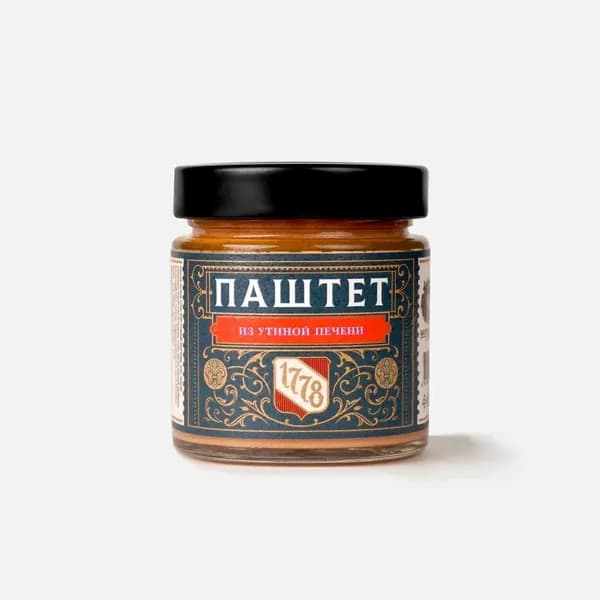 Паштет GASTRONOMIA 1778 " Из утиной печени"