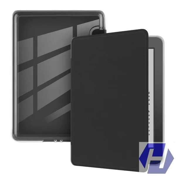 Чехолобложка премиум для Amazon Kindle Basic 11 gen C2V2L3 RS23CV 2022 2024 черный, оснащенный магнитом