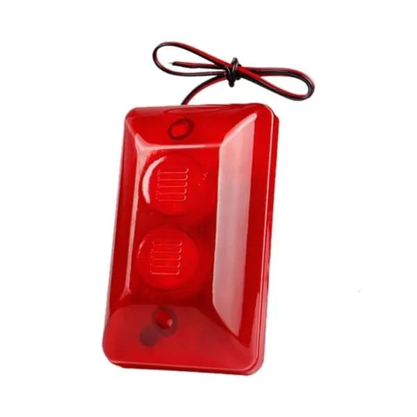 Сирена тревожная проводная со вспышкой, 1pc