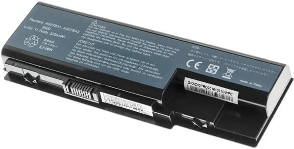 Аккумулятор для ноутбука Acer 5200 мАч, (Acer, AS07B31, AS07B32, AS07B41, AS07B42, AS07B51, AS07B52, AS07B61, AS07B71, AS07B72, AS07BX1, AS07BX2)