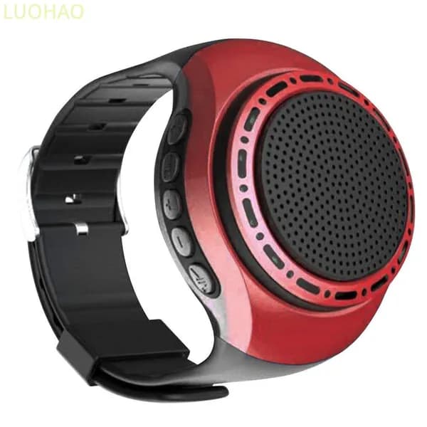 Беспроводная Bluetooth-колонка для велосипеда на запястье со световой индикацией