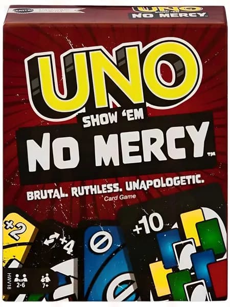 Уно без пощады, карточная игра, Uno no mercy. Настольные игры