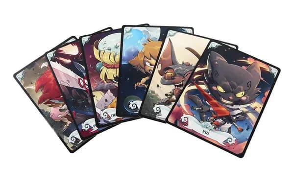 Набор карт OVA для игры "Кросмастер Арена" из 6 штук на русском языке