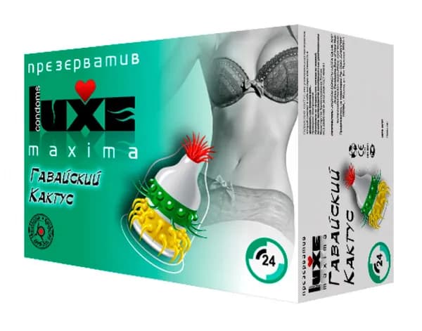 Презерватив LUXE "Гавайский кактус", 1 шт.