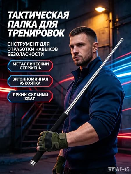 Аксессуары для использования на открытом воздухе, телескопическая рукоятка, оцинкованная губчатая рукоятка диаметром 21 дюйм, острый шип для разбивания стекол