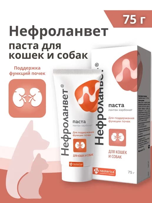 Паста для почек кошек и собак 75 г