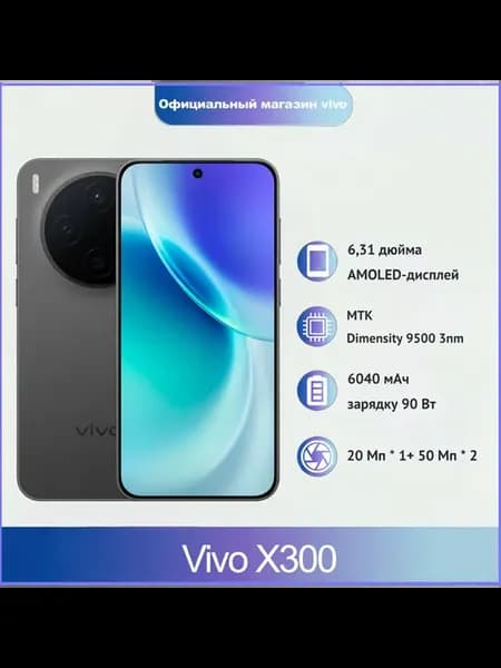 Смартфон Vivo X300, 12 256ГБ, russia