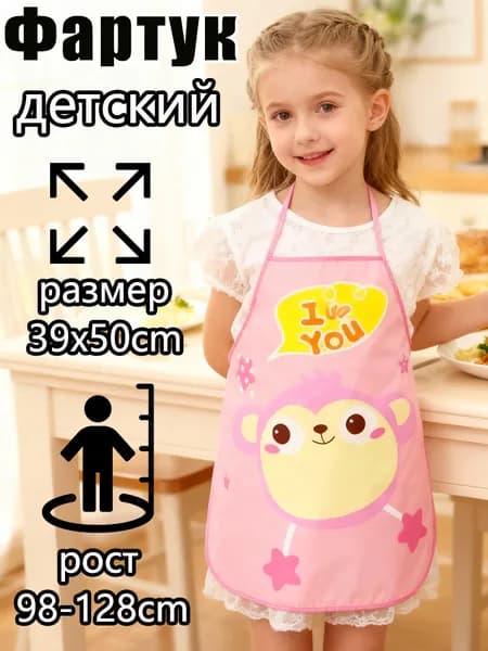 Детский фартук - Водоотталкивающий и грязезащитный фартук для творчества и развития ребёнка