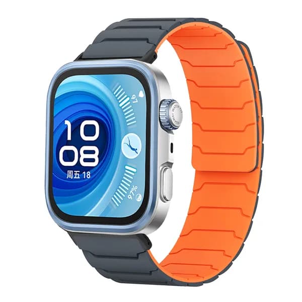 Магнитный силиконовый ремешок Для Часов Huawei Watch Fit 4Pro, Спортивный Сменный Ремешок Для Huawei Fit 4/3
