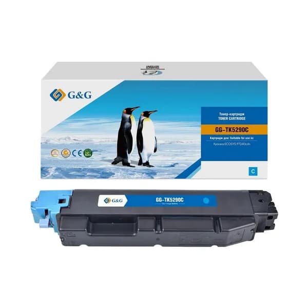 G&G TK-5290C Картридж лазерный голубой 13000 стр
