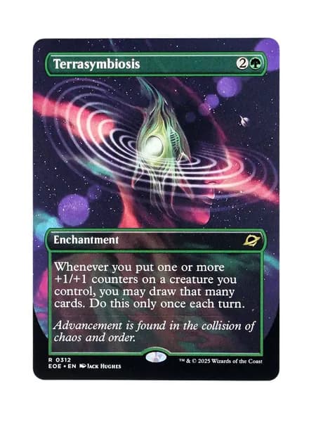 Голографическая (Holo) прокси-карта TCG/MTG Proxy: Terrasymbiosis #312