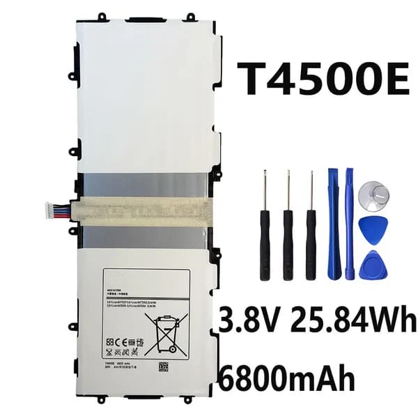 Аккумулятор для ноутбука Samsung 6800 мАч, (25.84 Втч T4500E Применимо к Samsung Galaxy Tab 3 10.1 GT-P5200 GT-P5210 GT-P5220 P5213)