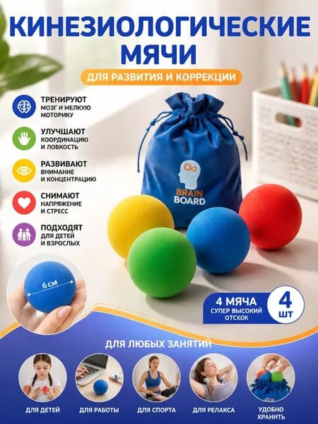 Спортивный массажный мяч