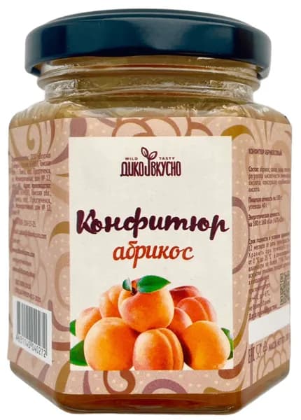 Конфитюр "Абрикос", 200 гр