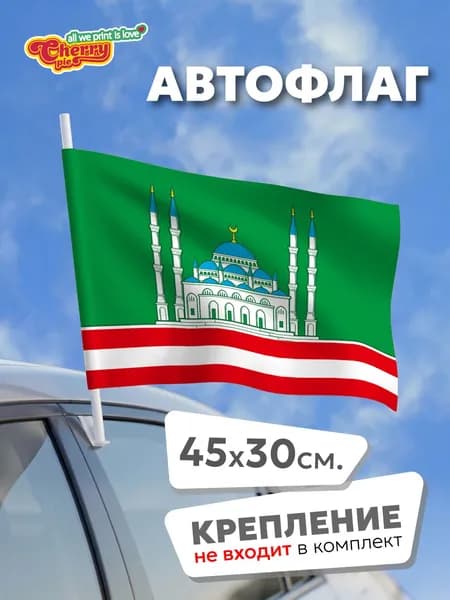 Флаг 45x30 Грозный (Чечня) (2010 г.)