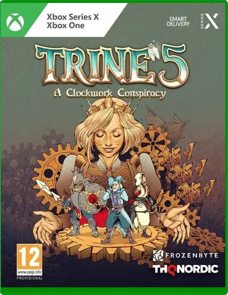 Игра Trine 5: A Clockwork Conspiracy (Xbox One, Xbox Series, Русские субтитры)