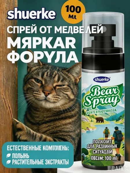Спрей антигадин отпугиватель, для кошек и собак, от меток