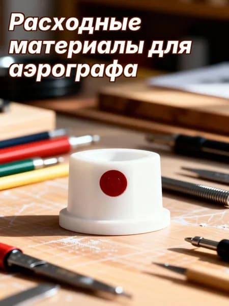 Набор из 10 белых пластиковых распылительных насадок для аэрозольных баллонов для домашнего использования