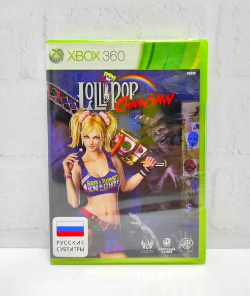 LolliPop ChainSaw Русские субтитры Видеоигра на диске Xbox 360