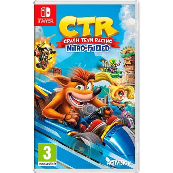 Игра Crash Team Racing Nitro-Fueled Nintendo Switch (Nintendo Switch, Английская версия)