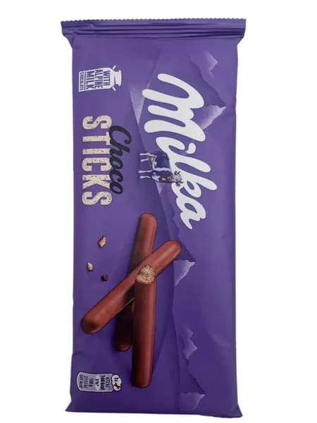 Печенье Milka Choco Sticks хрустящее в молочным шоколаде
