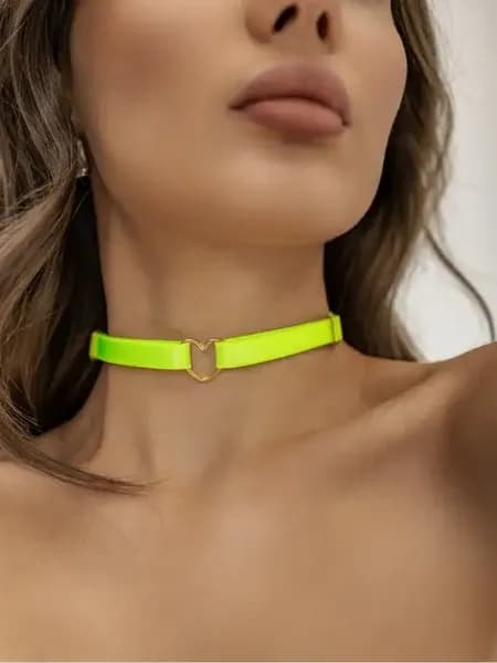 Чокер сердечко