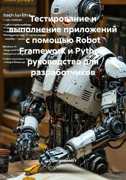 Тестирование и выполнение приложений с помощью Robot Framework и Python: руководство для разработчиков | Программист | Электронная книга