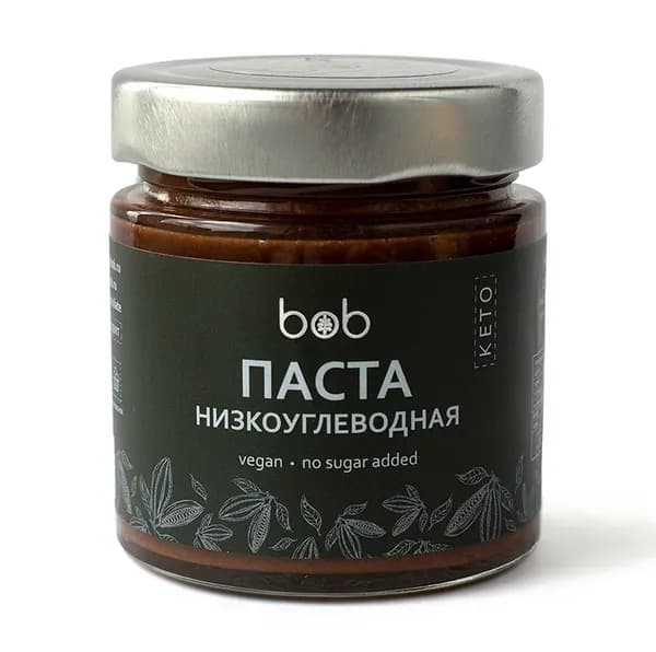 Паста низкоуглеводная, bob, 200 г, Россия