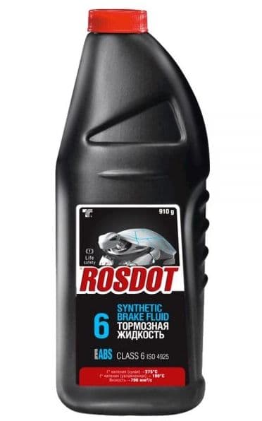 Тормозная жидкость ROSDOT 6 Тосол-Синтез (430140002) 910гр